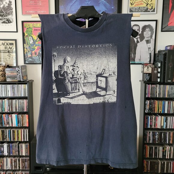 Other - SOCIAL DISTORTION Mommy's Little Monster Custom Tank Top PUNK ROCK Size Medium